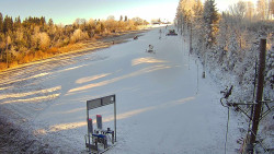 Kamera u nástupu na vlek svah A