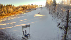 Kamera u nástupu na vlek svah A