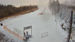 Kamera u nástupu na vlek svah A