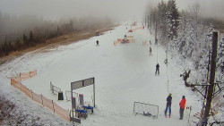 Kamera u nástupu na vlek svah A