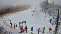 Kamera u nástupu na vlek svah A