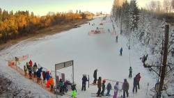 Kamera u nástupu na vlek svah A