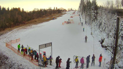 Kamera u nástupu na vlek svah A