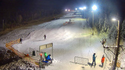 Kamera u nástupu na vlek svah A