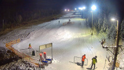 Kamera u nástupu na vlek svah A