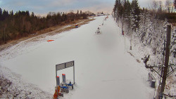 Kamera u nástupu na vlek svah A