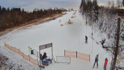 Kamera u nástupu na vlek svah A