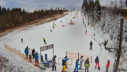 Kamera u nástupu na vlek svah A