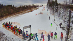 Kamera u nástupu na vlek svah A