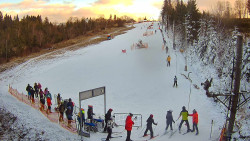 Kamera u nástupu na vlek svah A