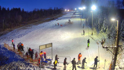 Kamera u nástupu na vlek svah A