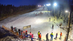 Kamera u nástupu na vlek svah A