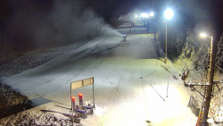 Kamera u nástupu na vlek svah A