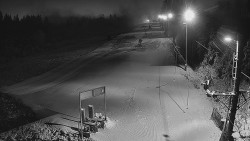 Kamera u nástupu na vlek svah A