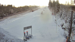 Kamera u nástupu na vlek svah A