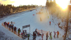 Kamera u nástupu na vlek svah A