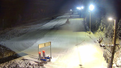 Kamera u nástupu na vlek svah A