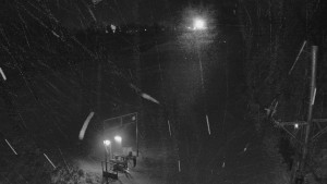 Skiareál Troják - Kamera u nástupu na vlek svah A - 30.12.2025 v 01:30