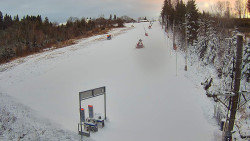 Kamera u nástupu na vlek svah A