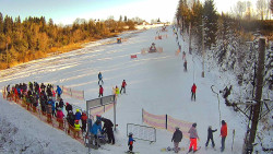 Kamera u nástupu na vlek svah A