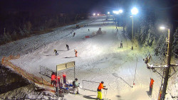 Kamera u nástupu na vlek svah A