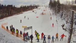 Kamera u nástupu na vlek svah A