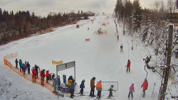 Kamera u nástupu na vlek svah A
