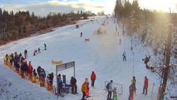 Kamera u nástupu na vlek svah A