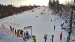 Kamera u nástupu na vlek svah A