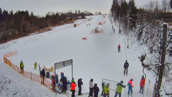 Kamera u nástupu na vlek svah A