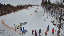 Kamera u nástupu na vlek svah A