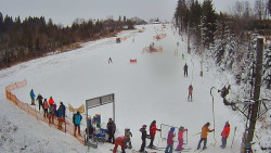 Kamera u nástupu na vlek svah A