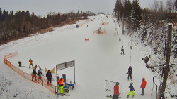Kamera u nástupu na vlek svah A