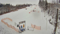 Kamera u nástupu na vlek svah A