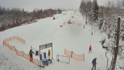 Kamera u nástupu na vlek svah A