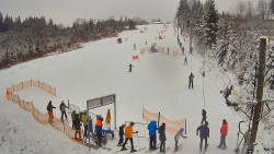 Kamera u nástupu na vlek svah A