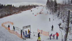 Kamera u nástupu na vlek svah A