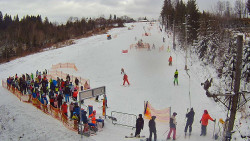 Kamera u nástupu na vlek svah A