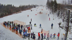 Kamera u nástupu na vlek svah A