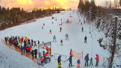 Kamera u nástupu na vlek svah A