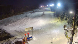 Kamera u nástupu na vlek svah A