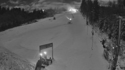 Kamera u nástupu na vlek svah A