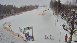 Kamera u nástupu na vlek svah A