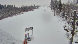 Kamera u nástupu na vlek svah A