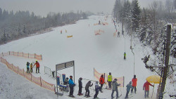 Kamera u nástupu na vlek svah A