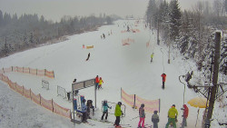 Kamera u nástupu na vlek svah A