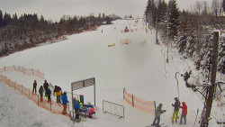 Kamera u nástupu na vlek svah A