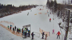 Kamera u nástupu na vlek svah A