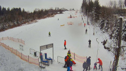 Kamera u nástupu na vlek svah A