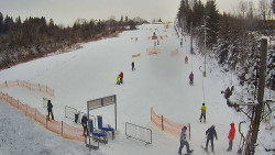 Kamera u nástupu na vlek svah A